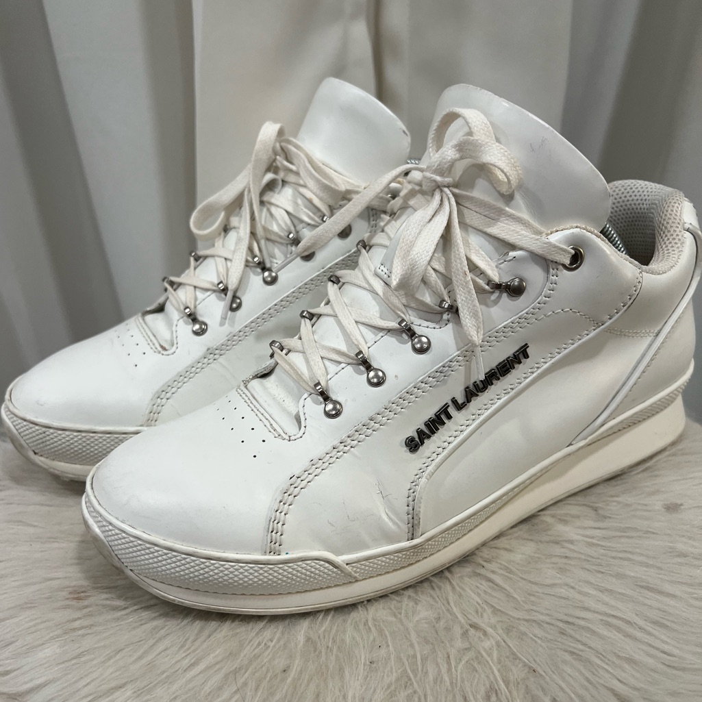 Ysl White Sneakers